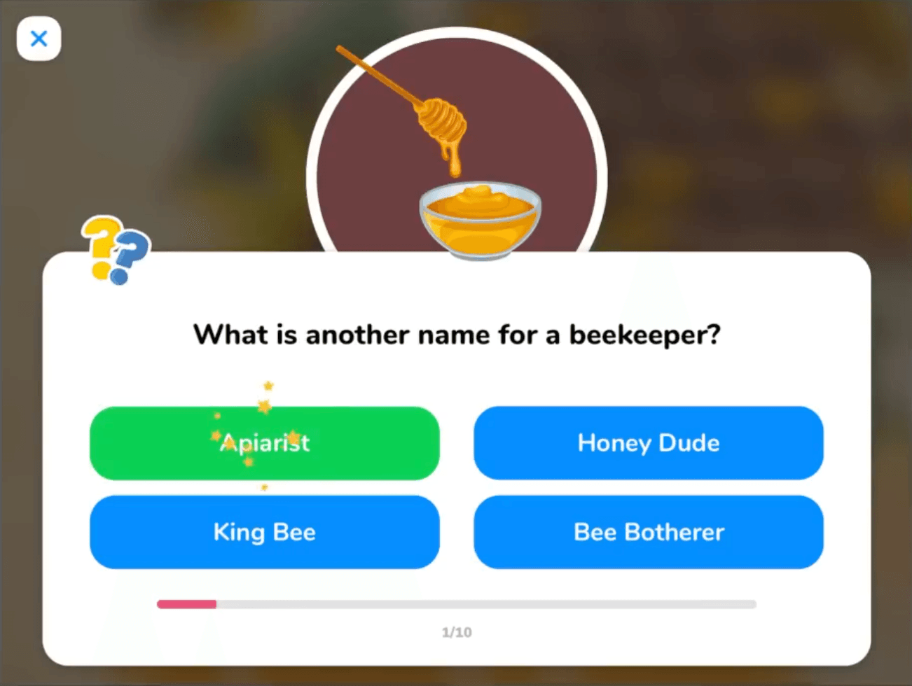 Pickatale teacher dashboard UI
