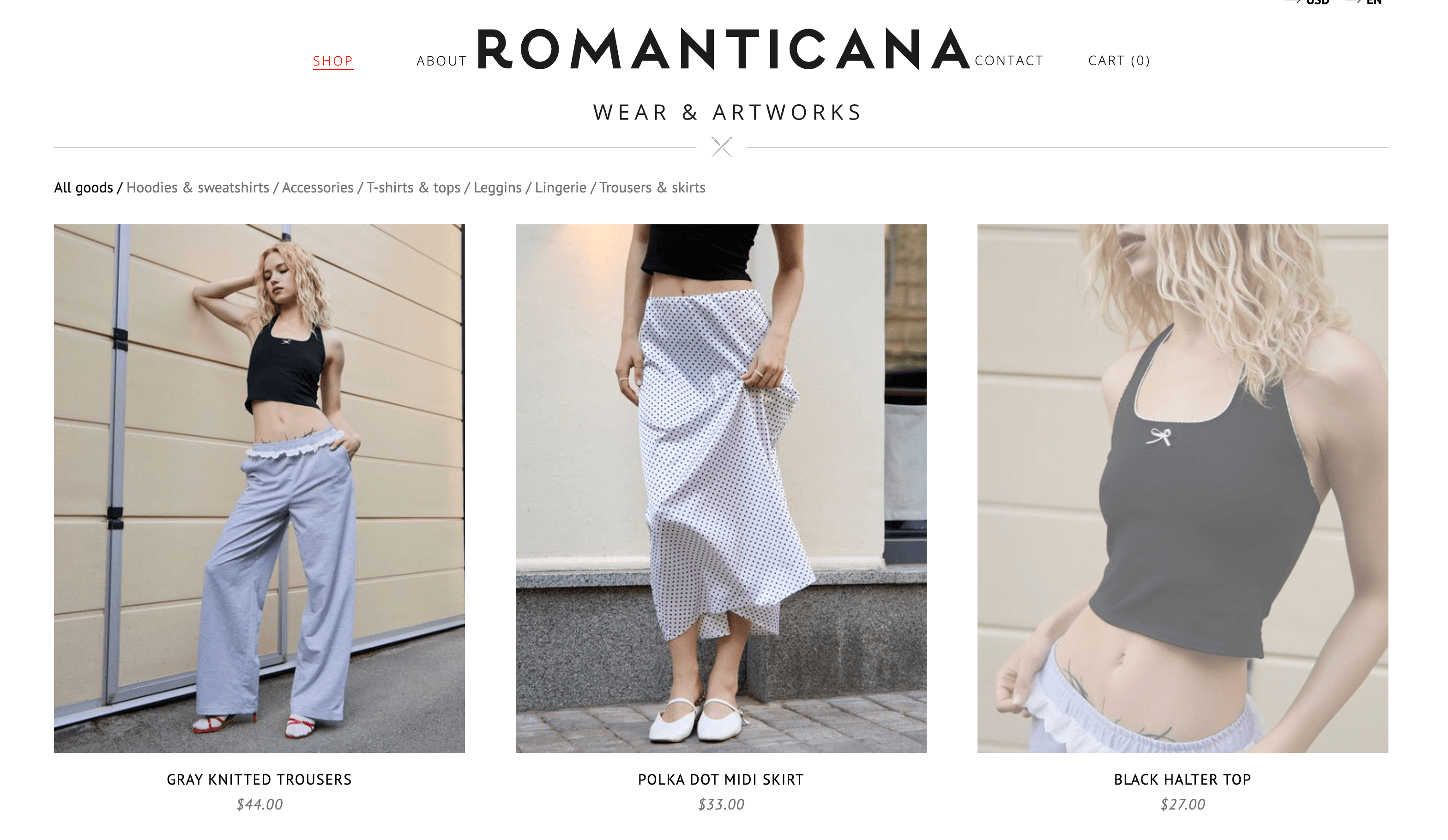 Romantica NaWear fashion showcase